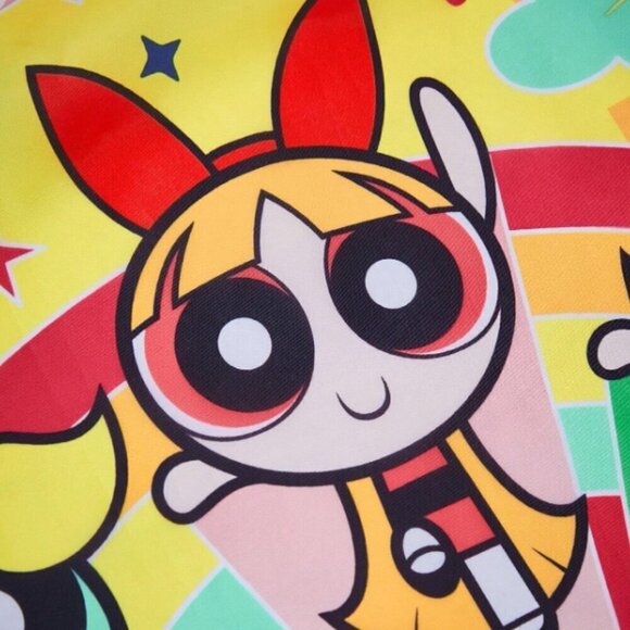 Power Puff Girls Packable Reusable Shopping Tote Pink Shein X - Picture 3 of 4
